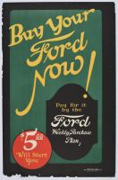 Buy Your Ford Now - Mounted (Poster)